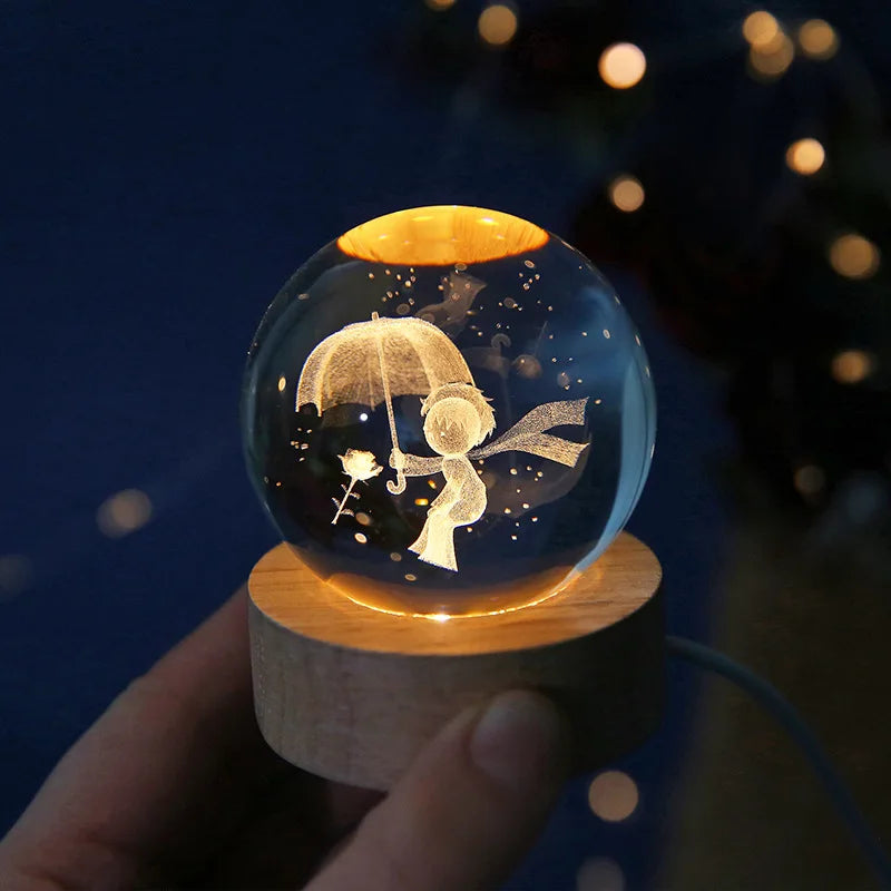 Luminária Decorativa Espacial 3D- Drop